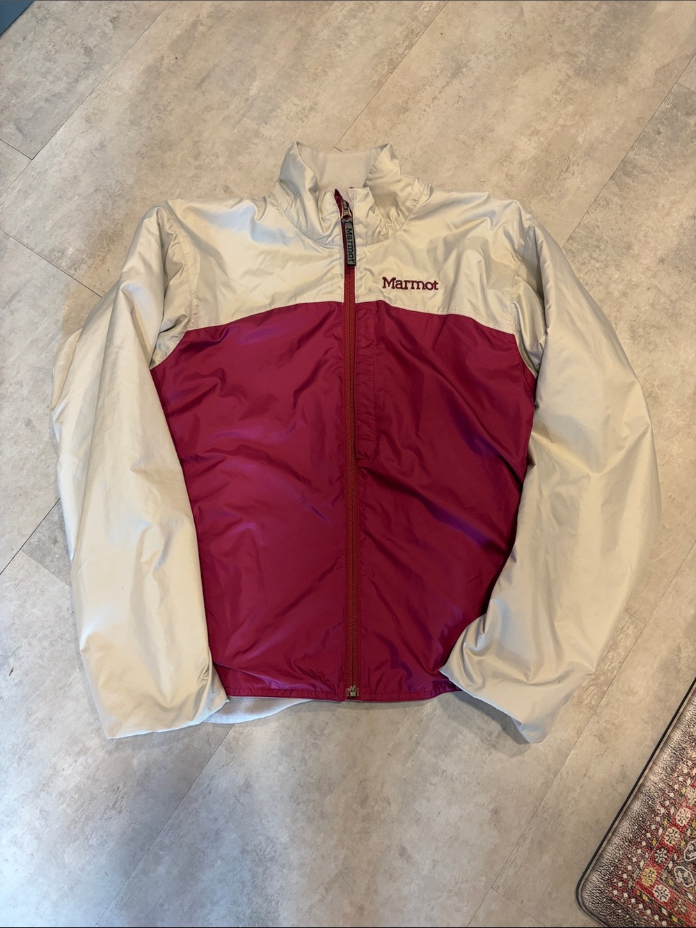 Marmot lightweight fleece lined jacket